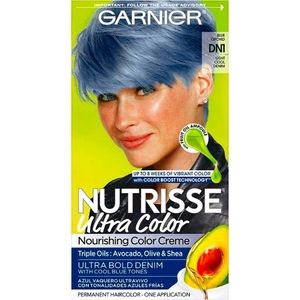 Set of 4 Garnier Nutrisse Ultra Color Ultra Bold Denim w/ Cool Blue Denim